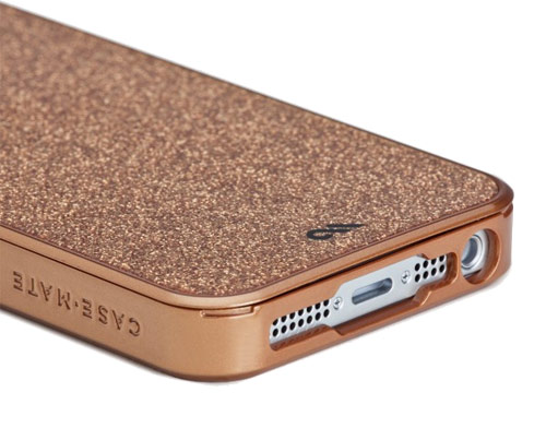 ... CASE-MATE ROSE GOLD PREMIUM REFINED GLAM CASE COVER FOR iPHONE 5